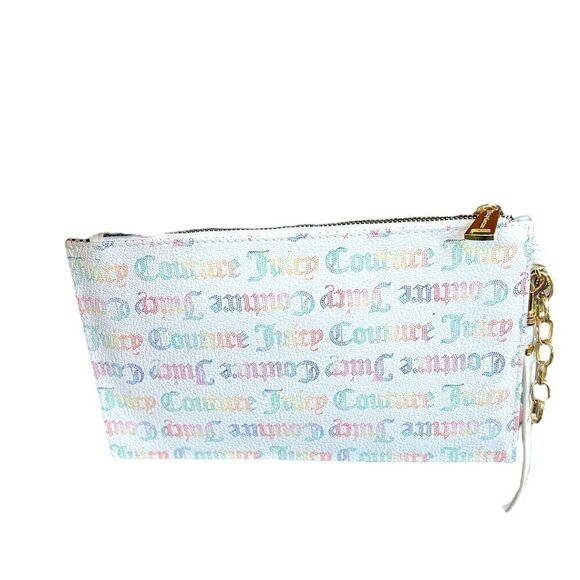 JUICY COUTURE LOGO WRISTLET WITH REMOVABLE HANDBAG CHARM NWOT - Picture 3 of 11